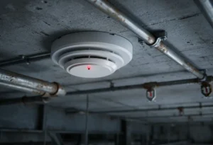 Imagem de um detector de incêndio