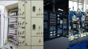 Versatilidade de aplicação do sistema de supressão de incêndio para quadros elétricos, painéis de controle e maquinário industrial.